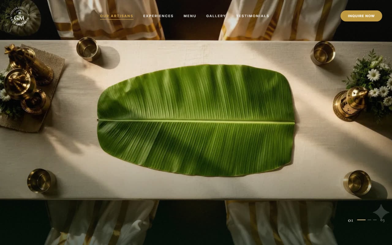 GM Celebration — Catering